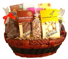 $100 Large Finger Snacks Gift Basket