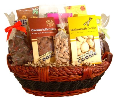 $100 Large Finger Snacks Gift Basket