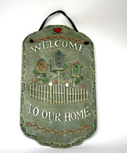 home sweet home plaque